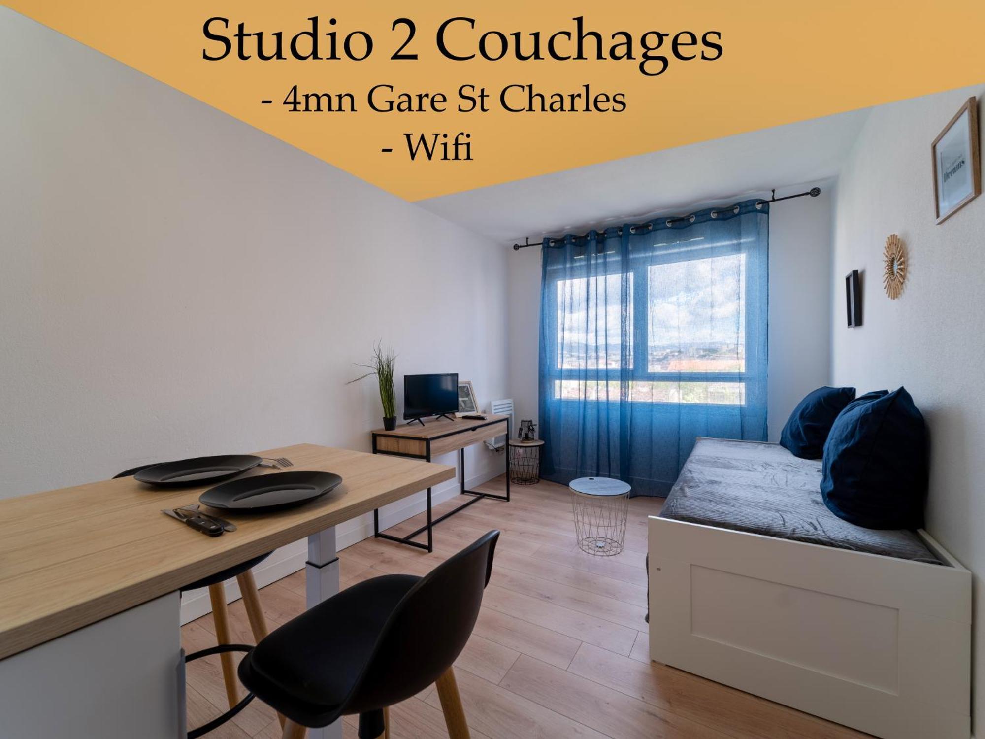 Appartement Tout Equipe A 6Min De La Gare St Charles Марсель Екстер'єр фото