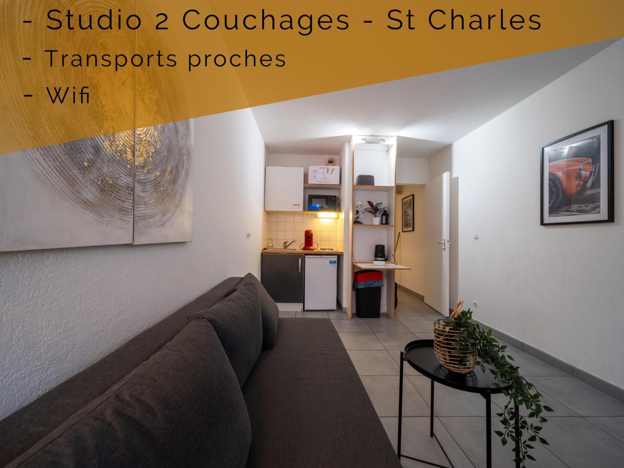 Appartement Tout Equipe A 6Min De La Gare St Charles Марсель Екстер'єр фото
